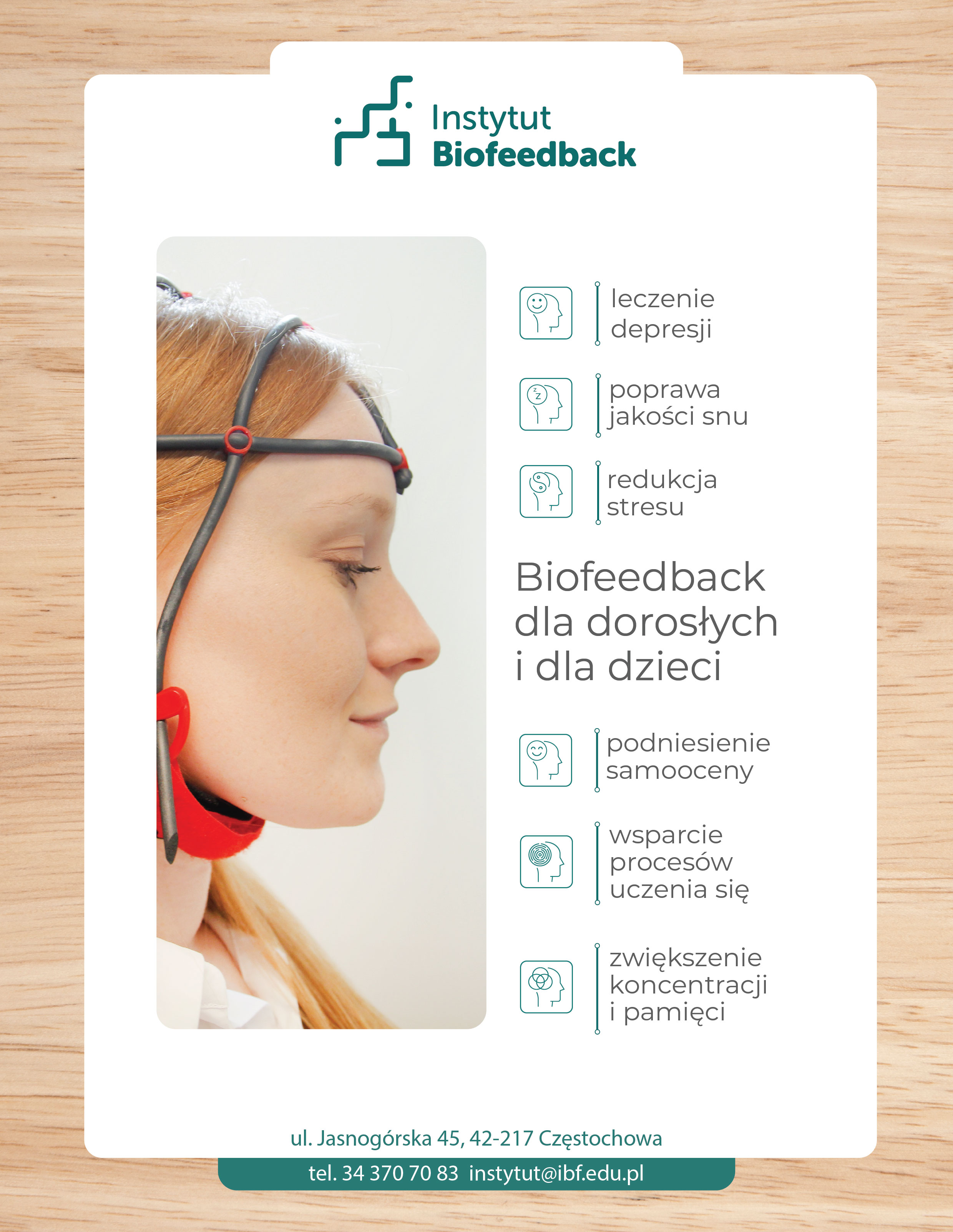 plakat Instytut Biofeedback